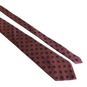 Giacomo Silk Tie Extra Long Pink Patterned Italy Accessory Office Formal Gift